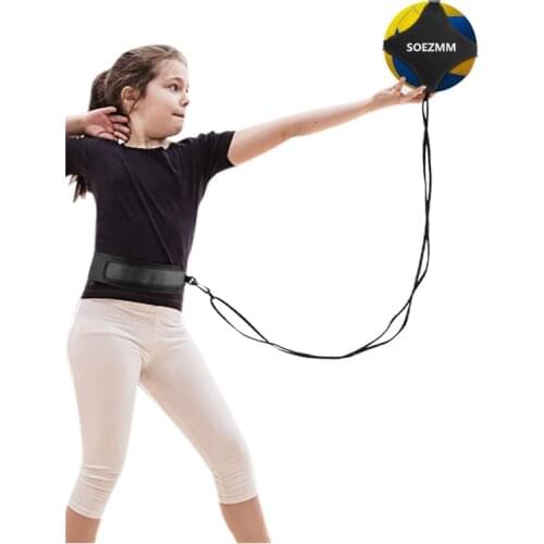 SOEZMM Volleyball Training Aid Great Trainer for Solo Practice of Serving & Arm Swings Returns The Ball After Every Swing