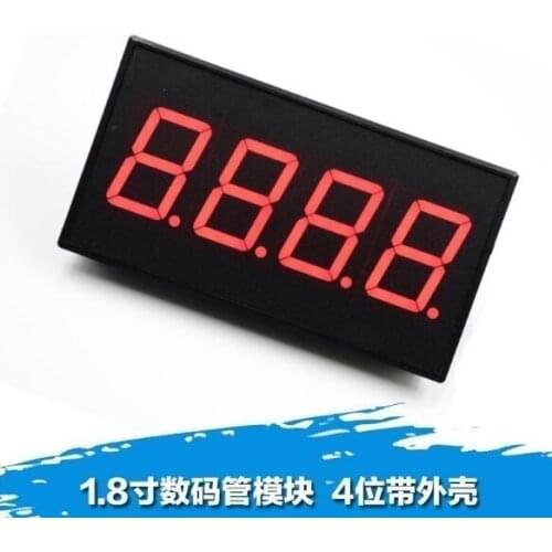 LED-485-184 Red Industrial RS485 Digital Tube Display 1.8-inch MODBUS 4-bit