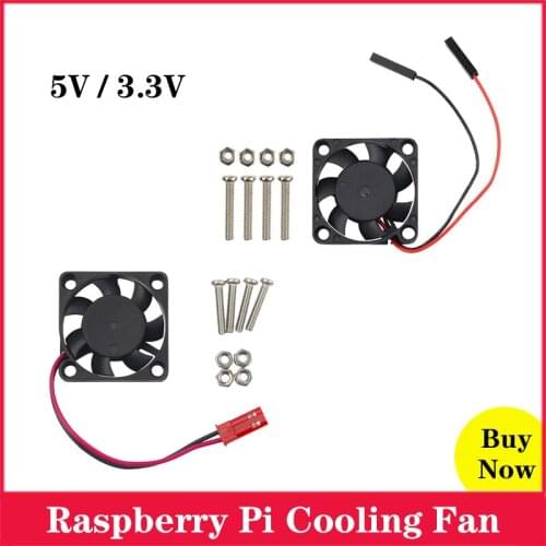 5V 3.3V Cooling Fan Cooler for Raspberry Pi 4 3 2 for Orange Pi for Retroflag Case