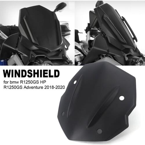 FOR BMW R1250GS HP R 1250 GS Adventure R 1250 GS HP Motorcycle Front Windshield Windscreen Airflow Wind Deflector 2018-2020