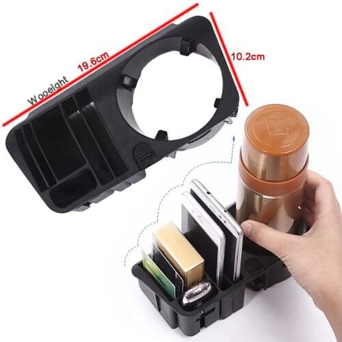 Wooeight For Mercedes Benz C E GLC Class 2016 2017 Car Central Storage Box Cup Holder Car Accessories High Quality