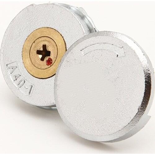 Door Lock with Keys Useful Steady Cam Lock Padlock for Security Door Cabinet Mailbox Drawer Cupboard Anti-Theft 16mm + 2 Keys