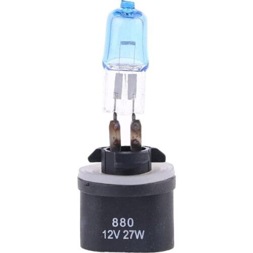 1pc 880/881 12V27W Car Fog Lights Halogen Bulb Headlights Lamp Light 3000K-5000K White /Yellow Light 12V Car Styling