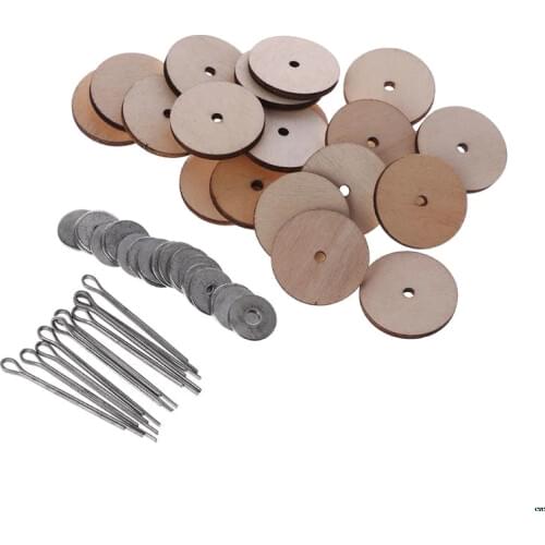 10 Sets Wood Joints Connectors For Handmade Teddy Bear Craft Children Kids Toy DIY Scrapbooking Manual Handicraft Accessory