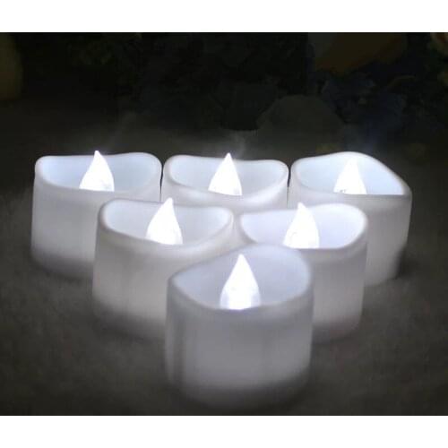 24pcs Battery operated LED Candle tealight Flameless Flicker wavy Tea Light W/Timer(6 hrs On/18 hrs Off) Wedding Christmas Decor