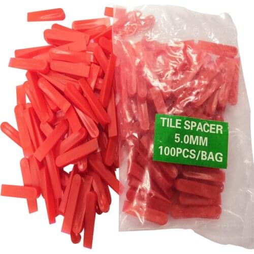 600pcs 5.0mm Tile Leveling Spacer System Construction Tool Spacer-Flooring Level