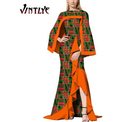 Ankara dresses african maxi dress dashiki african dresses for women long african dresses for wedding WY5319