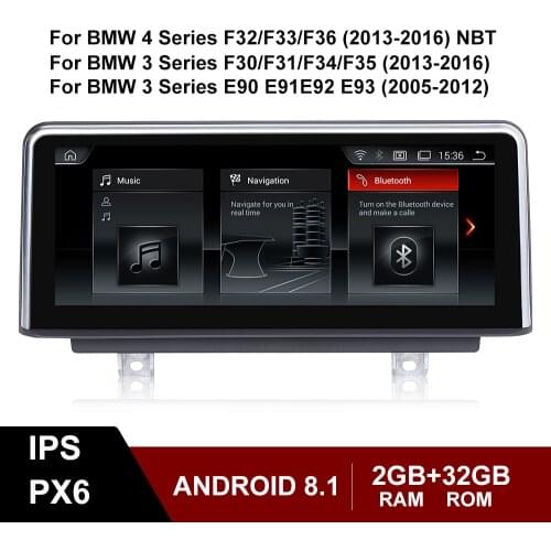 Android 8.1 IPS screen car multimedia stereo for BMW 3 4 series F30 F31 F34 F35 E90 E91 E92 E93 GPS Navi bluetooth WIFI parking