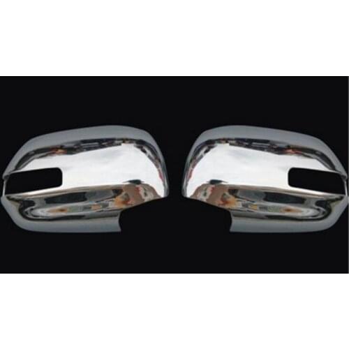 Free shipping!Higher star ABS with chrome 2pcs car door mirror decoration protection cover for Toyota Verso EZ 2011-2016