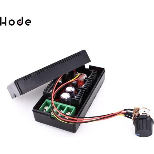 DC 12V 24V 48V 2000W MAX 10-50V 40A DC Motor Speed Controller PWM HHO RC PWM Fan Car Regulator Power Control Switch Soft Start