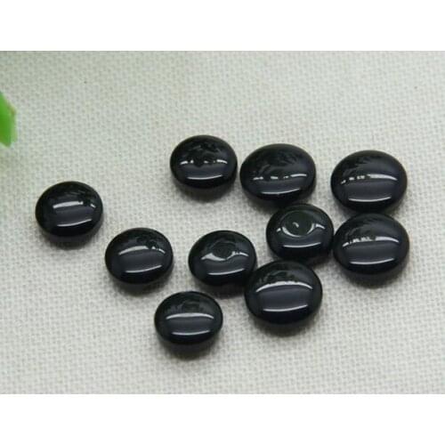 Decorative Buttons Sale Sewing Accessories 2018New Arrival!200pcs Black Bread Resin Button Sewing Craft Accessory Wholesale