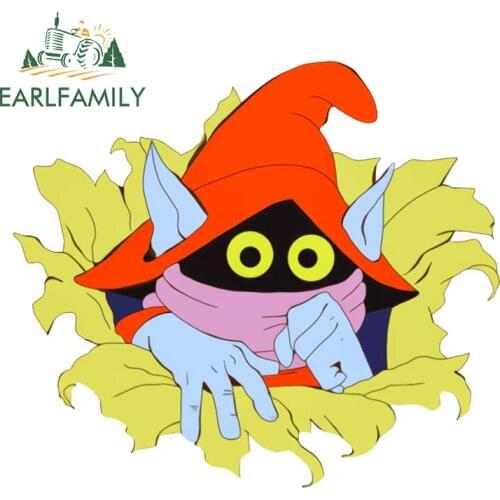 EARLFAMILY 13cm x 11.4cm for He Man Masters Of The Universe Orko Car Stickers Funny Car Accessoires Graffiti Decals Sunscreen
