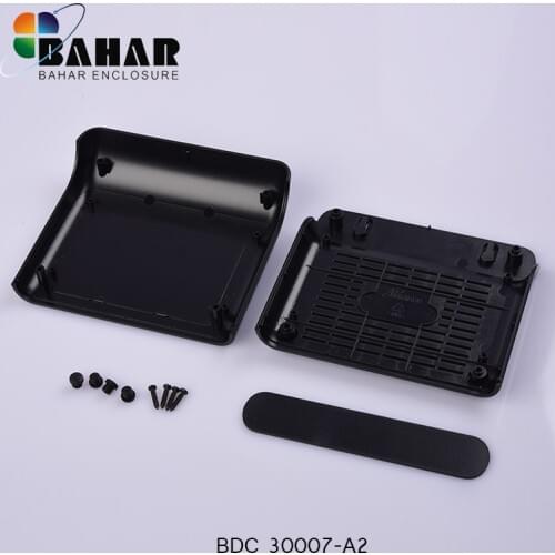 Desk-top electronics plastic ABS 5 pieceS enclosure from Bahar Enclosure 121*140*35mm BDC30007