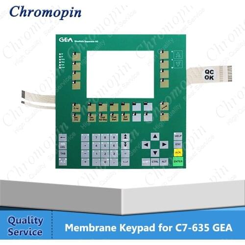 Membrane keyboard for 6ES7 635-2SB01-0AC0 Membrane Switch 6ES7635-2SB01-0AC0 C7-635 GEA Membrane Keypad Repair