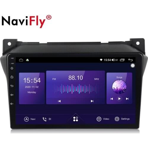 NaviFly 7862 QLED Screen 1280*720 Android 10.0 For Suzuki alto 2009 - 2016 Car Radio Multimedia Video Player GPS Navigation