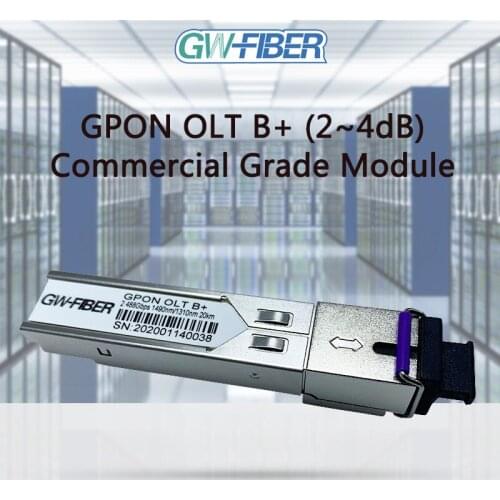 OLT PON Fiber Optic Module GPON OLT B+ (2~4dB) Transceiver module Compatible with Huawei ZTE Fiberhome Calix and Other (remarks)