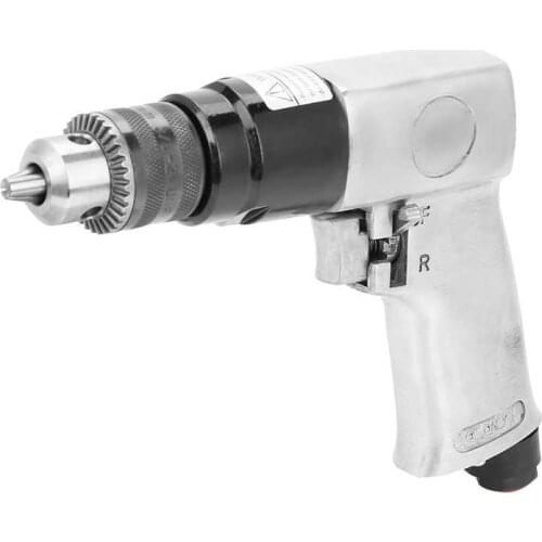 3/8" 1700rpm Highspeed Pneumatic Drill Reversible Rotation Air Drill Tool 1/4NPT