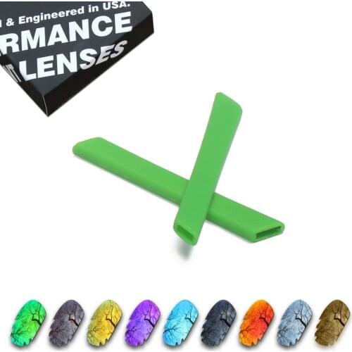 ToughAsNails Polarized Replacement Lenses & Dark Green Ear Socks for Oakley Jawbone Vented Sunglasses - Multiple Options