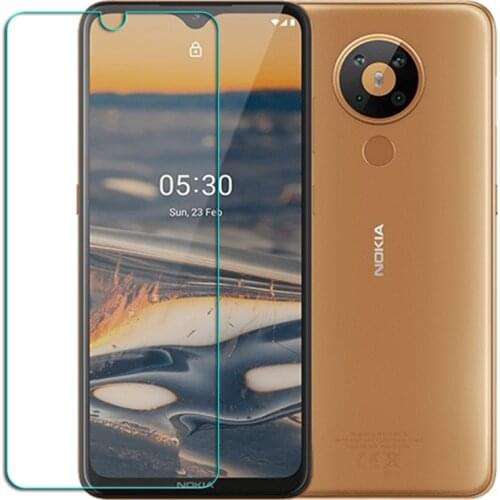 Tempered Glass For Nokia 1.3 5.3 2.2 2.3 3.2 4.2 2.1 7 Plus 1 6 7 8 GLASS Protective Film Screen Protector Phone cover