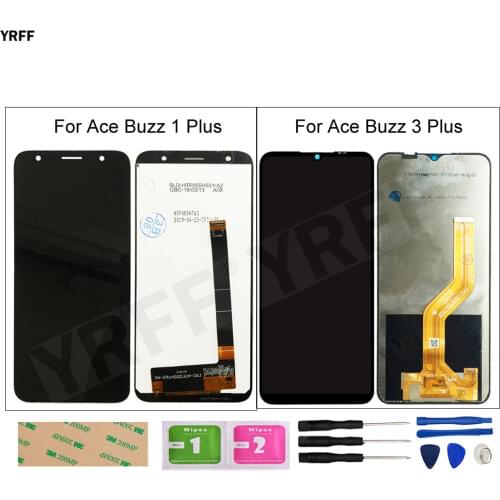 Phone LCD Display Screen For ACE BUZZ 1 Plus AS0318 LCD Display Touch Screen Digitizer Assembly Free Shipping