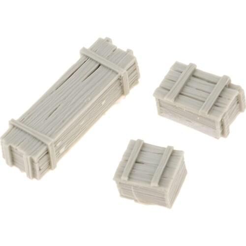 1/35 Resin Figure Boxes Case Model Scene Caisson Accessories Toys DIY Parts