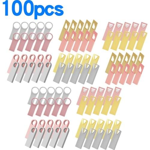 100pcs/lot Hot sale metal USB Flash Drive 4gb 8gb 16gb Pen drive 32gb 64gb 128gb USB2.0 Flash Stick pen drive u disk custom logo