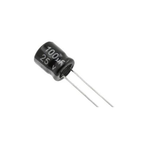 25V 100UF 100UF 25V Electrolytic Capacitors Size:6*12 best quality New origina