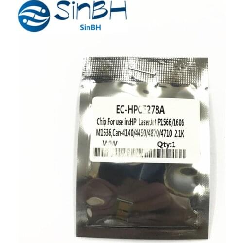 30PCS 2.1K CE278A 78A Toner Cartridge Chip Toner Chip for HP LaserJet P1566 P1606 P1606dn P1560 P1506 M1536 P1568 P1609
