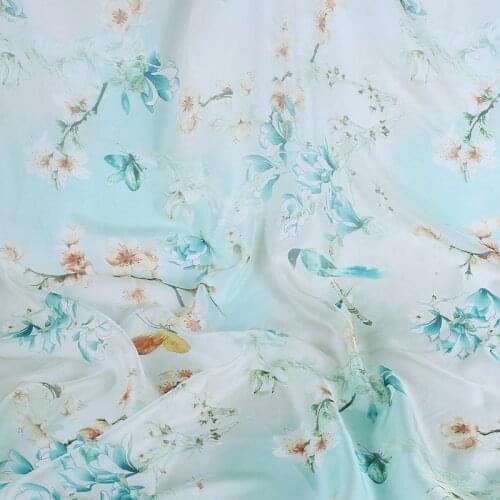 30D Printed Chiffon Thin Scarf Dress Fabric Chinese Ancient Suit Summer Chiffon Silky Scarf Fabric