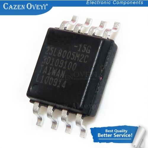 5pcs/lot 25L8005 MX25L8005 MX25L8005M2C-15G SOP-8 In Stock