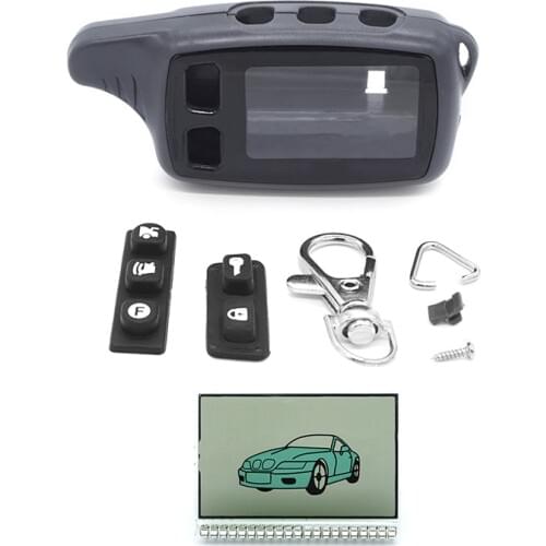 Alarm Auto Lcd Display+Body case for Russian Tomahawk tw9030 LCD Remote Starter 2 way car alarm system Tomahawk tw-9030 Key Fob