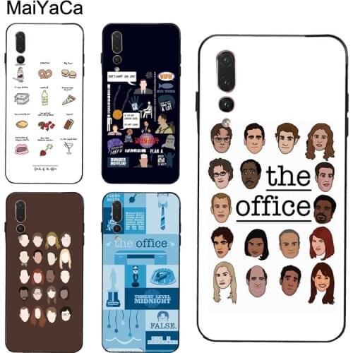 The Office Crew Collection Case for Huawei P30 Pro P20 P40 Mate 20 Lite P Smart 2019 Nova 5T Honor 8A 8X 9X 10i 20