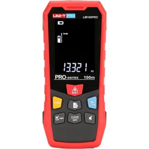 UNI-T LM100 PRO Laser Distance Meter 100M Trena a Laser Range Finder Measure Tape Digital Battery Powered