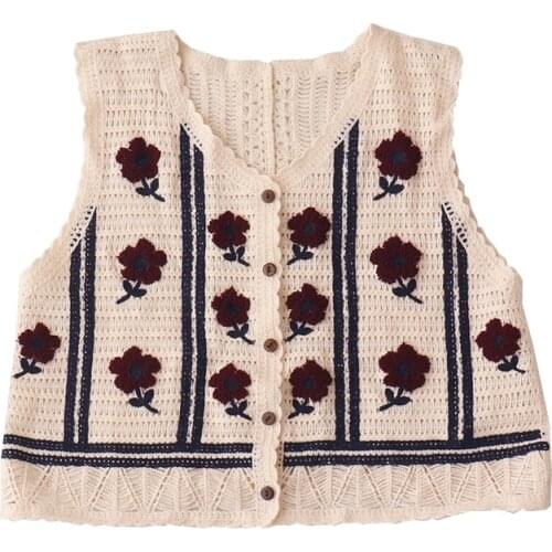 Cheap wholesale 2021 spring autumn new women fashion casual female nice warm woman sweater vests Outerwear knitted vest BFy156