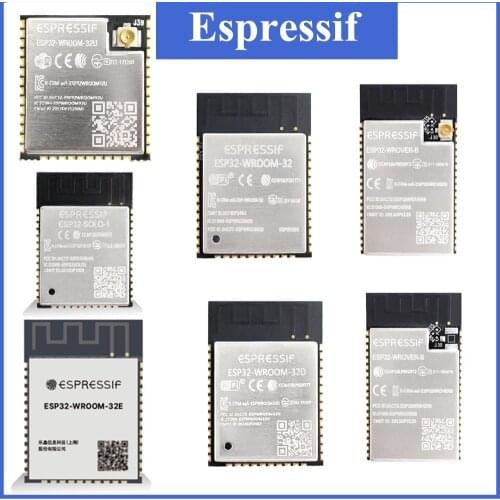 ESP32 series ESP-WROOM-32 WROVER A1S WiFi + Bluetooth 4.2 dual-core CPU MCU low-power 2.4G