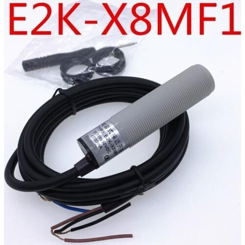 E2K-X8ME1 E2K-X8MF1 E2K-X8MY1 M18 Omron Capacitive Proximity Switch Sensor New High Quality