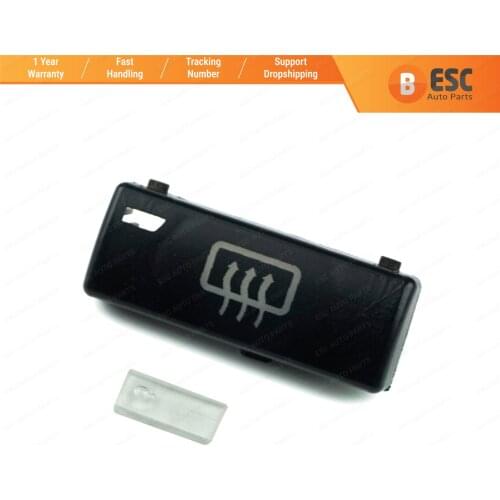 ESC EDP88-10 1 Piece Heater Climate Control Air Conditioning Switch Button Cover #10 For BMW 5 Series