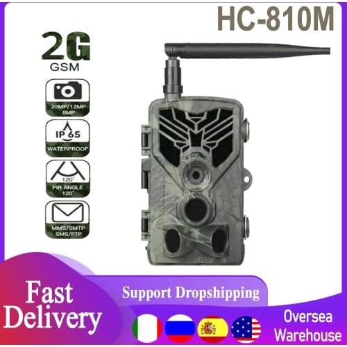 HC-810M Hunting Trail Camera Wildlife Camera With Night Vision Motion Activated Outdoor Trail Camera Trigger Wildlife Scouting