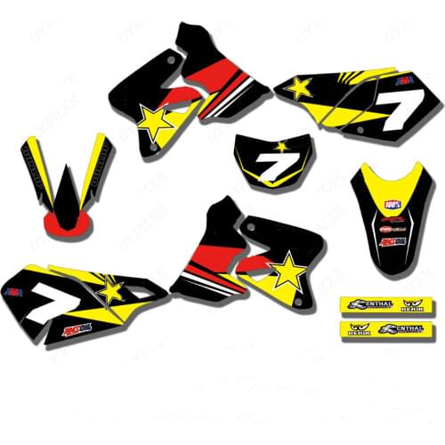 Motorcycle Graphics Stickers Decals For SUZUKI DRZ400SM DRZ400 2000 2001 2002 2003 2004 2005 2006 2007 2008 2009 2010 2011 2012