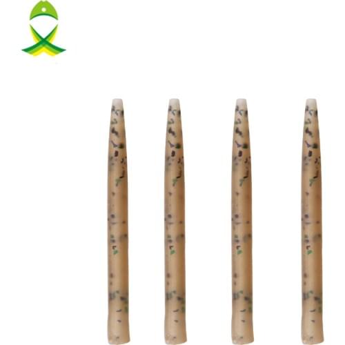 JSM 30 pcs/lot carp camo Fishing Anti Tangle Sleeves for line Connector for fishing tackle tools