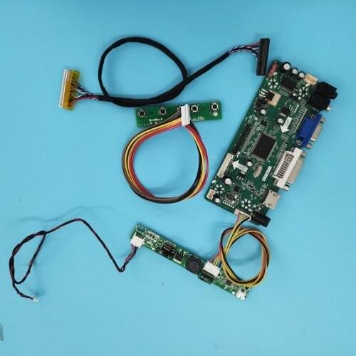 Kit for M185BGE-L21/L2U/L10/L22/L23 1366x768 Audio Controller Board LVDS LCD HDMI+DVI+VGA 30pin M.NT68676 Panel Screen LED 18.5"