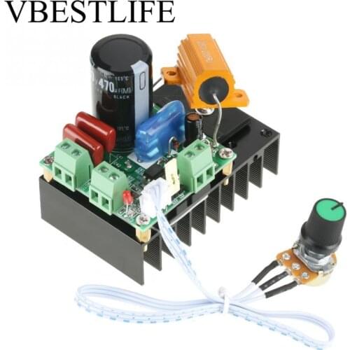 Motor Speed Controller DM-1105S-L12V 24V 48V 110V 400W Brush Motor Speed Regulator Motor Speed Governor Driver Controller