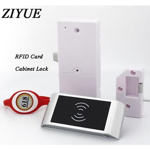 Stainless Steel Smart Digital RFID Spa Swimming Pool Gym Electronic Cabinet Lockers Lock with Master Key EM126