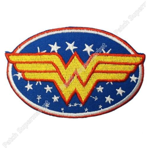Woman The Movie Embroidered LOGO Iron On Patch Emo Goth Punk Rockabilly patches for clothing