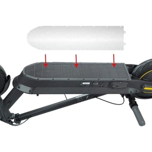 Anti-Collision Non-Slip Stainless Floor Guard Plate Bottom Cover Board for Ninebot G30 Max Electric Scooter Skid Accessories