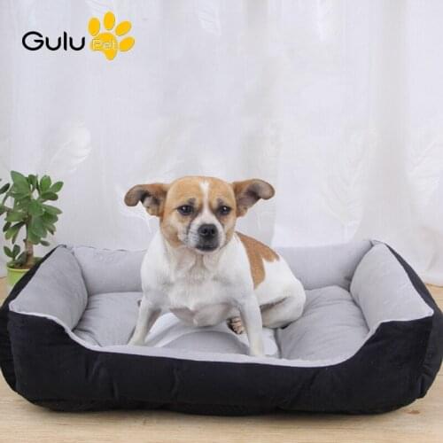 Pet Dog Bed Warming Dog House Comfortable Soft Winter/Summer Cat Mat with Bone and Blanket or Cooling Rattan Mat