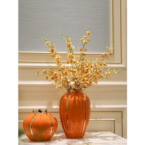 Modern Ceramic Vase Wedding Plant Garden Dry Flower Plant Vase Planter Pot Minimalist Decor Jarrones Office Accessories BI50VS