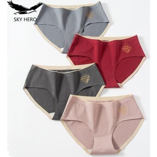 4pcs/set Womens Cotton Briefs Sexy Shorts Female Underwear Thermal Panties Hot Underpants for Woman Panty Clothing 2020