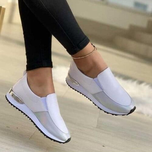 Large Size Shoes Women Bowknot Wedges Slip on Footwear Ladies Casual Shoes Female Loafers Cut-out Spring Shoes Woman 43 WSH3808