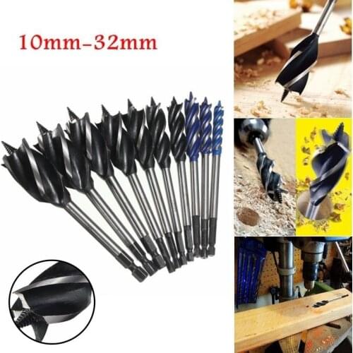 XNEMON 10-32mm Twist Drill Bit Drill Bit For Wood Cut Suit for woodworking Set Wood Fast Cut Auger Carpenter Joiner Tool
